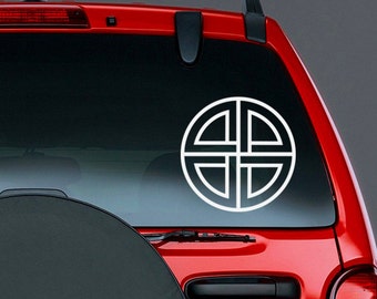 Vegvisir Norse Mythology Viking Vinyl CAR DECAL Pagan Asatru