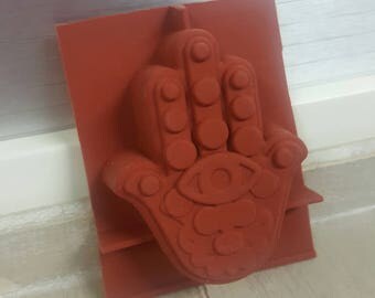 Hamsa soap mold, silicone mold, cake mold.