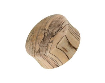 Mandarin wood Ear Plug, Ear plugs, Wood gauges, Wood plugs,Organic plugs, Simple plugs, Classic plugs, Ethnic jewellery, Light plugs