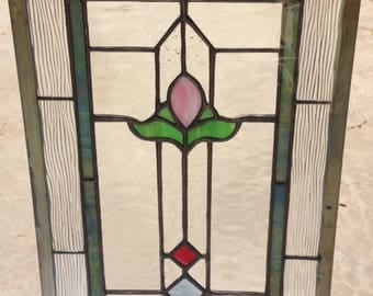 Traditional Stained Glass Panel