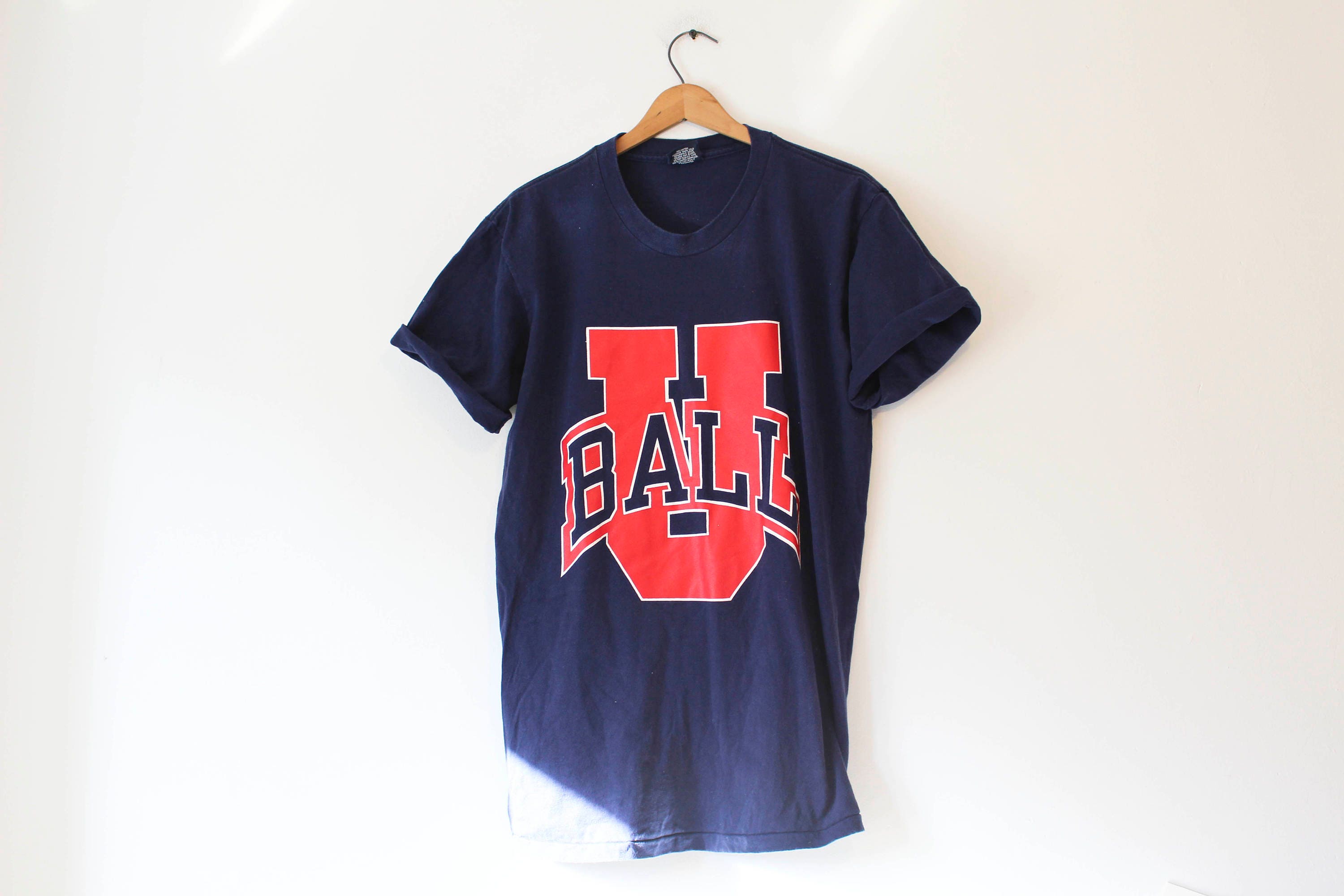 Vintage Red Ball State University Cardinals T Shirt