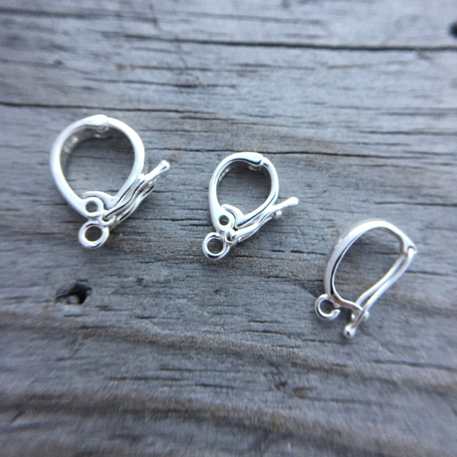 Sterling Silver Hinged Bail Jewelry Supplies Jewelry Findings