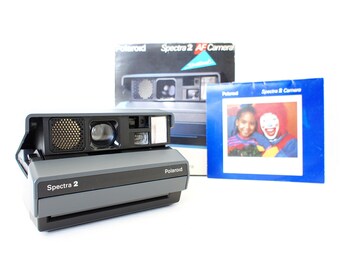 Polaroid Camera Spectra 2 w/ Original Box and Manual - Film Tested Working