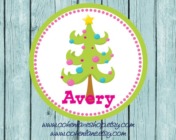Items Similar To Printable Personalized Christmas Tree Tshirt Transfer