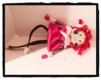 Cute doll, fun gift , Unique cloth doll, cloth doll, handmade dolls , gift for her