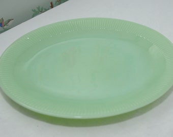 Jadeite / Jadite/ Green Milk Glass Platter