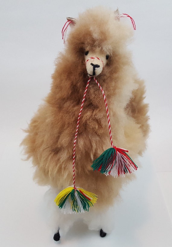 llama fur toy