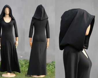 Hooded Maxi Dress