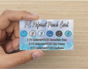Rodan and Fields PC referral punch card