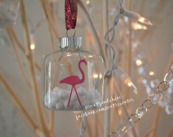 hallmark flamingo ornament
