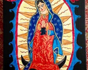 Our Lady of Guadalupe Retablo