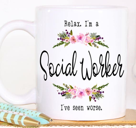 Social Worker Mug Social Worker Gift Gift for Social