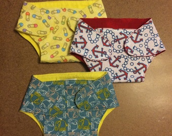 Ready to ship doll diapers