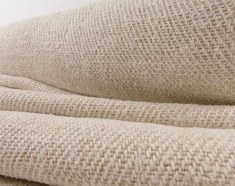 Grain Sack Fabric by the Yard Upholstering fabric Runner Vintage linen roll hemp linen roll wedding decor