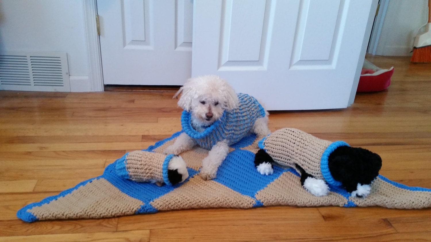 Pet Blanket Dog Blanket Lap Blanket Doggie Blanket Crochet