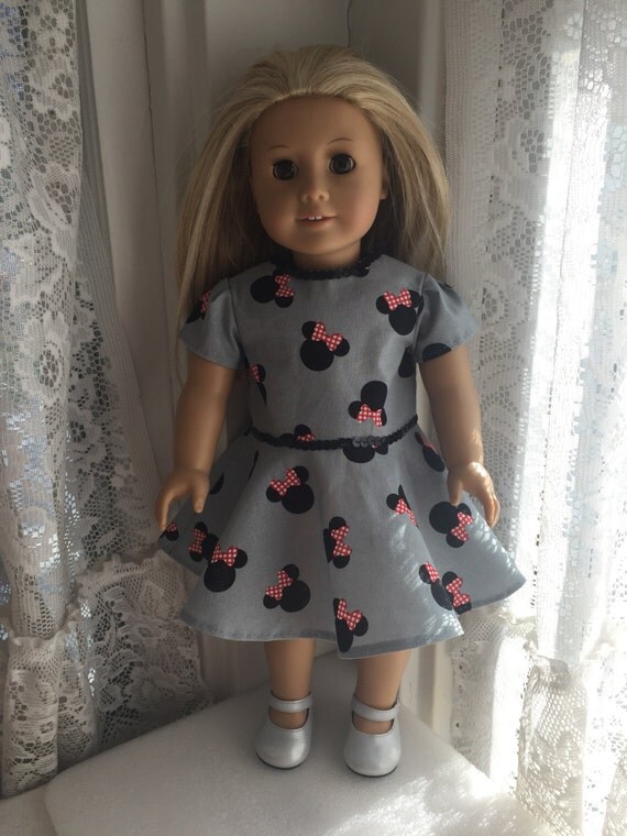 Minnie Mouse dress for 18 inch dolls