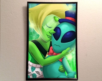 Steven Universe's Peridot Inspired 11x17" Poster Print