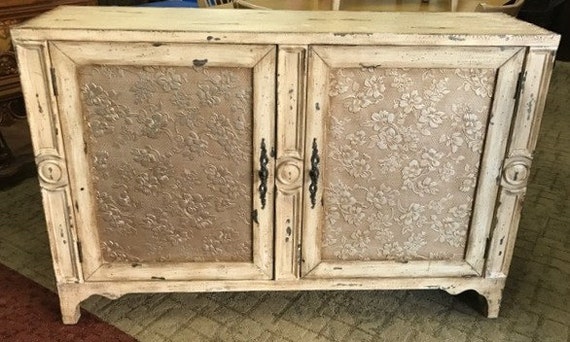 Shabby Chic cabinet console table or TV stand
