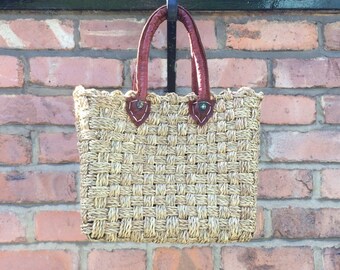 Vintage Straw Bag