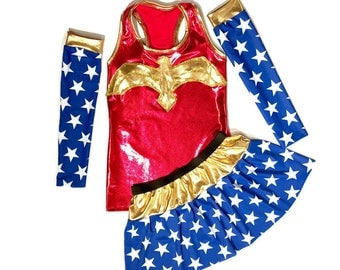 Wonder Woman running costume