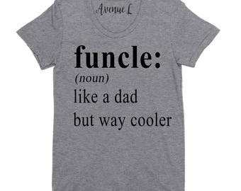 Fun Uncle Shirt - Funcle Shirt - Uncle Shirt