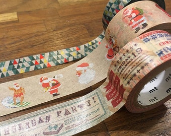 MT Limited Edition Washi Masking Tape - X'mas 2014