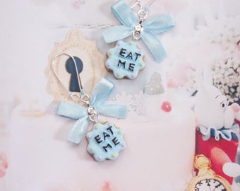 earrings eat me cookie