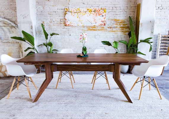modern dining table dining table walnut dining table scandinavian modern mid century modern large dining table walnut the zoe - Mid Century Modern Dining Room Tables modern dining table dining table walnut dining table scandinavian modern mid century modern large dining table walnut the zoe - Mid Century Modern Dining Room Tables