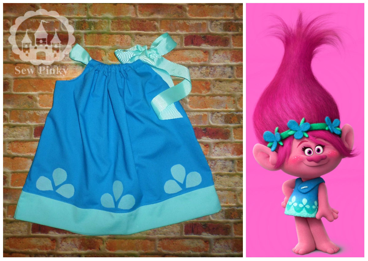 Princess Poppy DressPoppy Dress Poppy Troll Birthday Outfit