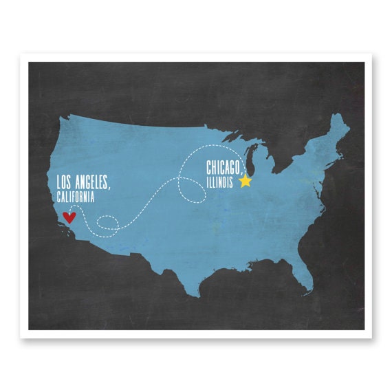 Long Distance Map Printable Family Map Long Distance