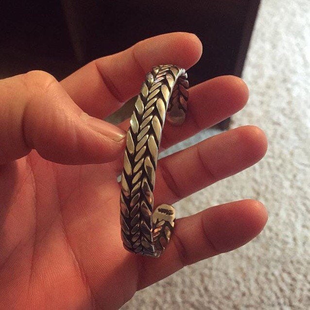 Stainless Twist Welder Bracelet