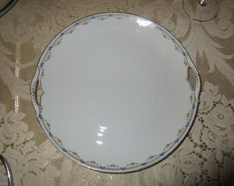 GERMANY KPM SERVING Plate with Handles