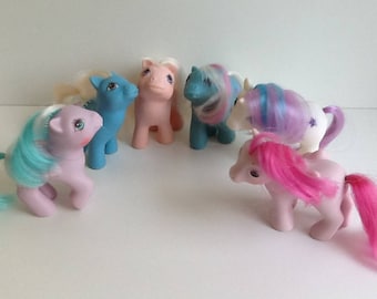 G1 My Little Pony Baby Ponies PLAY or BEGINNER Lot!