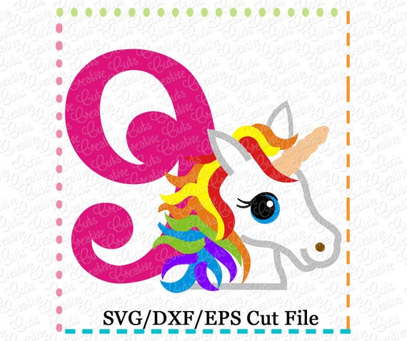 Download Rainbow Unicorn 9th Birthday SVG Cutting File unicorn svg
