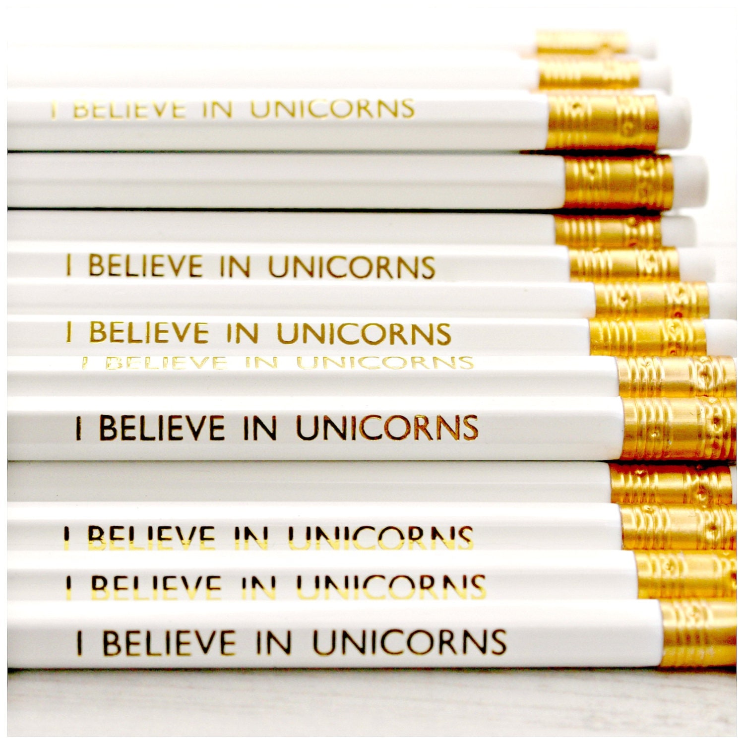 I Believe In Unicorns Pencil. Magic. Rainbow. by LucyMadeMe