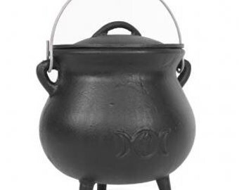 Cast iron Cauldrons • incense • metal work • ritual • altar • shrine