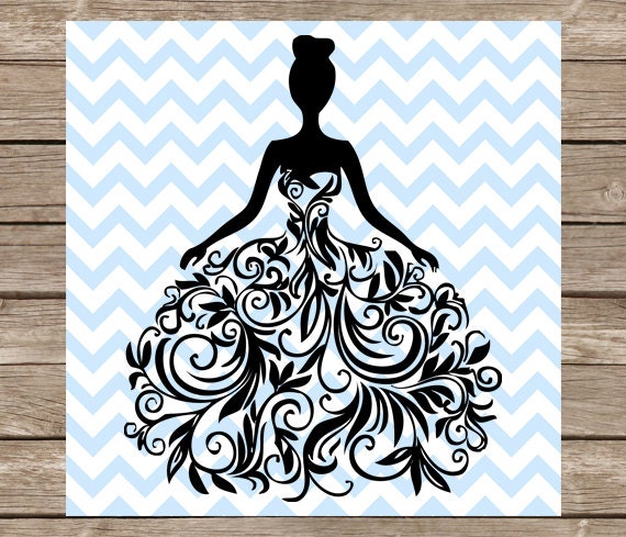 Download Elegant Dress svg CInderella Dress Ball Gown Ellengant Dress