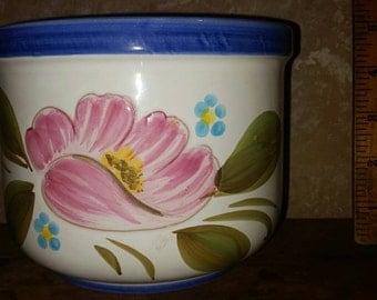 Lavorato e Dipinto a Mano Pottery Planter