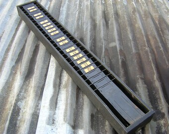 Simplex time card rack
