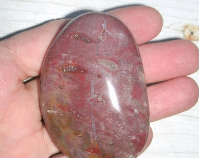 Polished Petrified Wood Fossil specimen from Madagascar, 80g Large Palm Stone, meditation, rocks and minerals, fossil collectors, OOAK gift