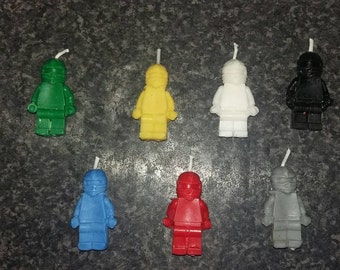 Ninjago birthday candles x 7