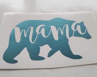 Mama bear stencils | Etsy