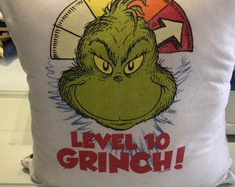 Grinch pillow | Etsy