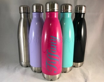 Personalized Stainless Steel Bottle, Stainless Steel Water Bottle, Personalized Cup, Personalized Gift, Beach Cup, Personalized Bottle