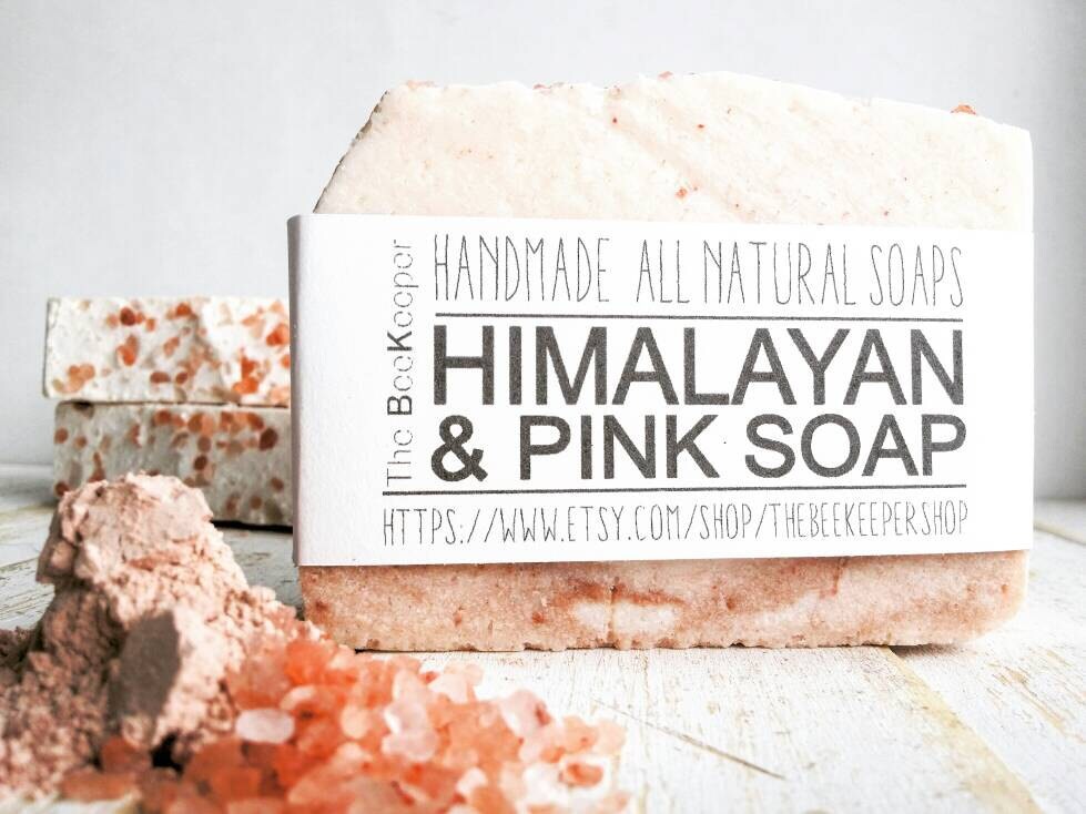 Pink Himalayan Soap Salt Bar Himalayan Salt Soap Pink Clay