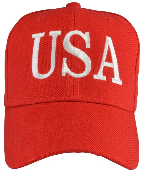 Donald Trump USA 45 Hat RED Fully adjustable Free SHIPPING