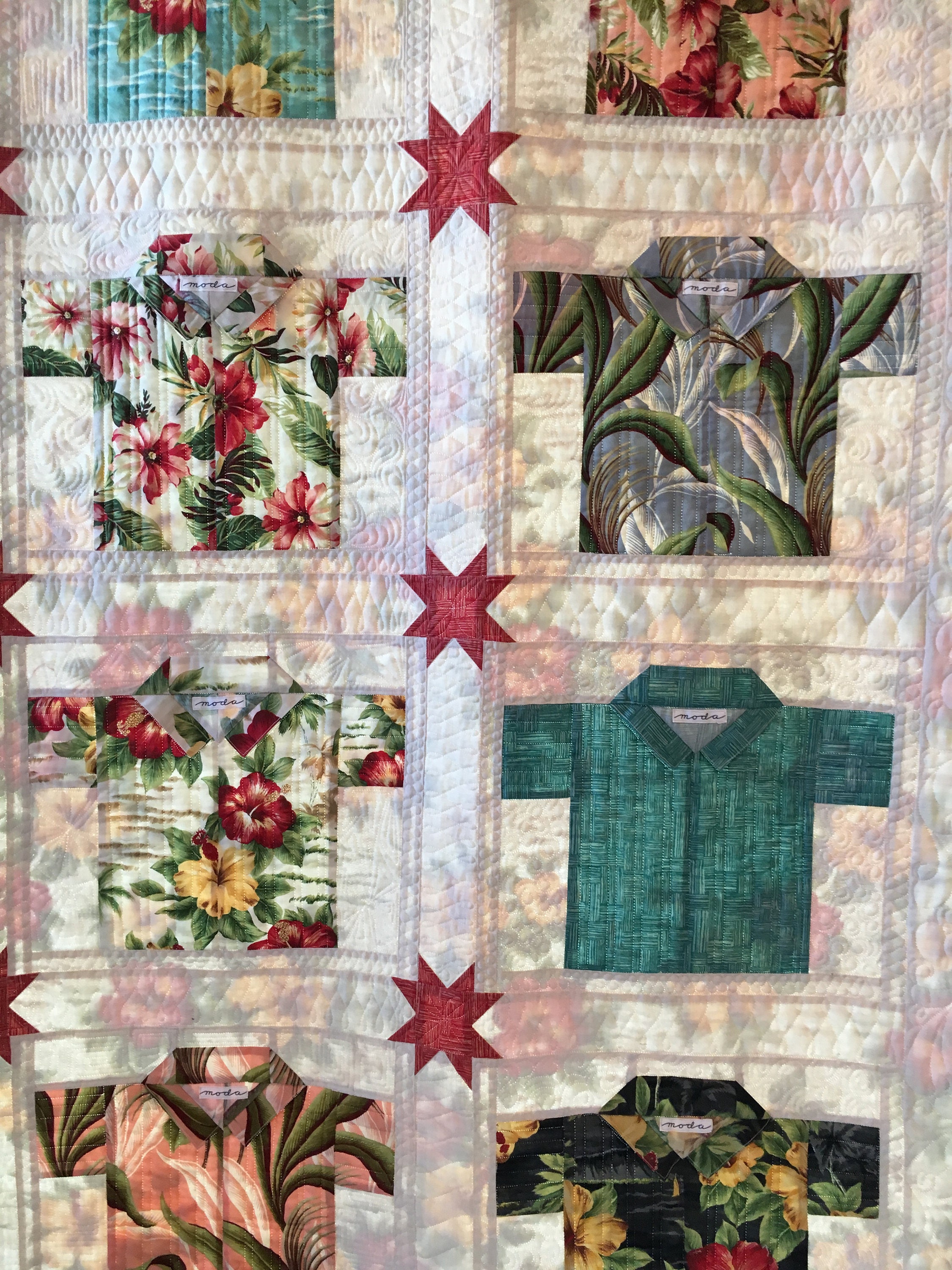 Collections For A Cause Sunshine Quilt Kit PS 42640 Moda By Howard Marcus Dunn Hawaiian Shirt