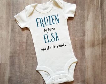 Ivf baby bodysuit - frozen baby - frozen embryo - egg donor baby - baby girl outfit - frozen embie - cute baby clothes - baby girl clothes -