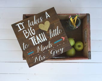 End of Year Teacher Gift, Teacher Appreciation Gift, Teacher Appreciation, Teacher Sign, Teacher Gift,Teacher Gift Personalized, Wood Sign