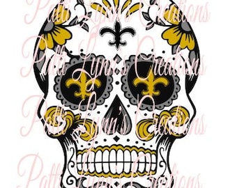 SVG Sugar Skull Saints (all layers ungrouped)
